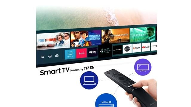 Телевизор Samsung UE55TU7100U (UE55TU7100UXUA, UE55TU7100U, UE55TU7100UXRU) смотреть онлайн