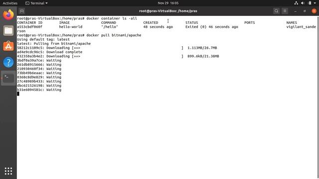 Instalasi Docker dan Create Container pada Ubuntu 18.04 | Vindy Bagus Prasetyo 193307087 смотреть онлайн