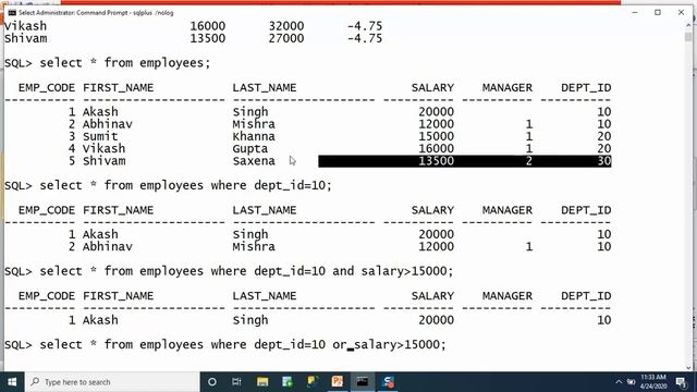 #14 Operators In SQL (Hindi) || Arithmetic Operators || Logical Operators || Comparison Operators смотреть онлайн