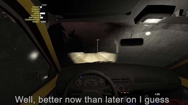 DRIVING HOME JOUKO THROUGH THE SNOW IN THE PANIER 250 | My Summer Car смотреть онлайн