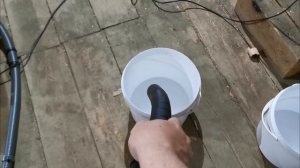 Karcher WD3 новая версия. Тест на всасывание воды.