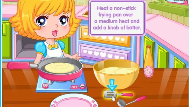 Addicted to Dessert: Pancakes (Готовим вкуснейшие блины) - прохождение игры смотреть онлайн