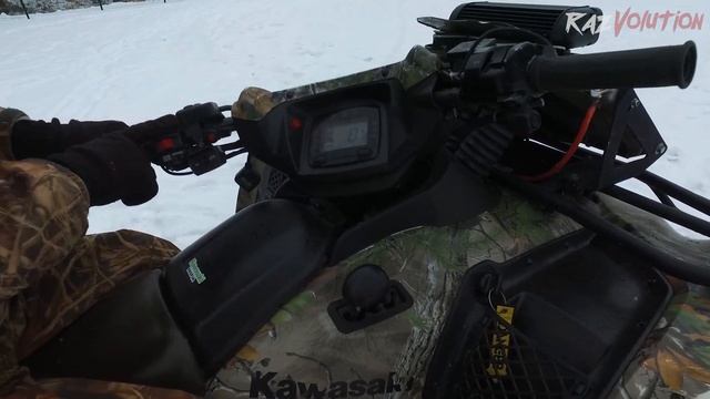 Kawasaki BRUTE FORCE 750 Подробный обзор квадроцикла смотреть онлайн