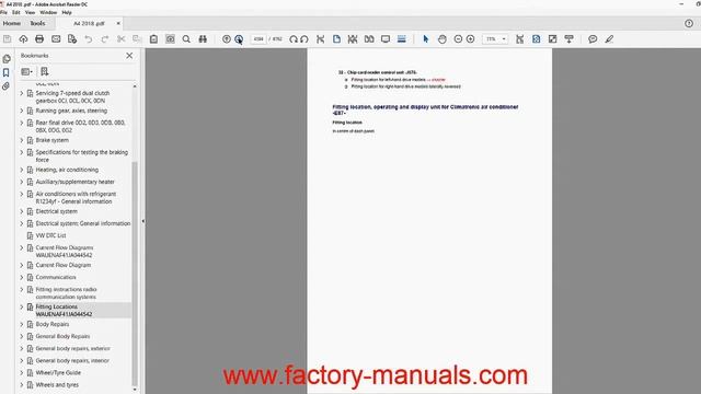 Audi A4 2016 2017 2018 repair manual смотреть онлайн
