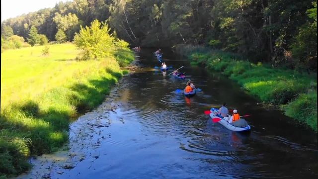 Welcome to the blue-eyed Belarus!(Kayaking along the Svisloch river) смотреть онлайн