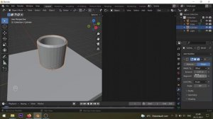 Как создать кружку ? Blender 3.0
