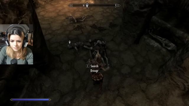 Skyrim "BLIND" Playthrough 2023 - FIRST DRAGON! Part 2 смотреть онлайн