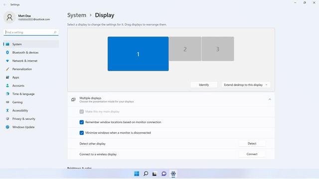 Using Two or More Monitors with One Computer in Windows 11 | HP Computers | HP Support смотреть онлайн