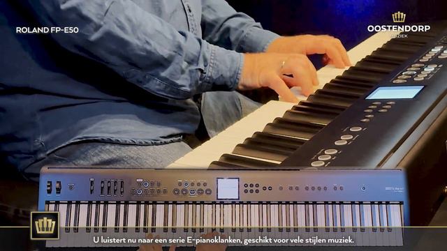 Roland FP-E50 | Piano & more смотреть онлайн