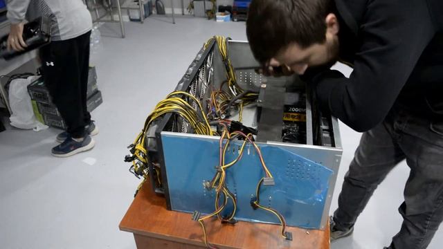 Build crypto farming rig palit rtx 4090 time lapse смотреть онлайн