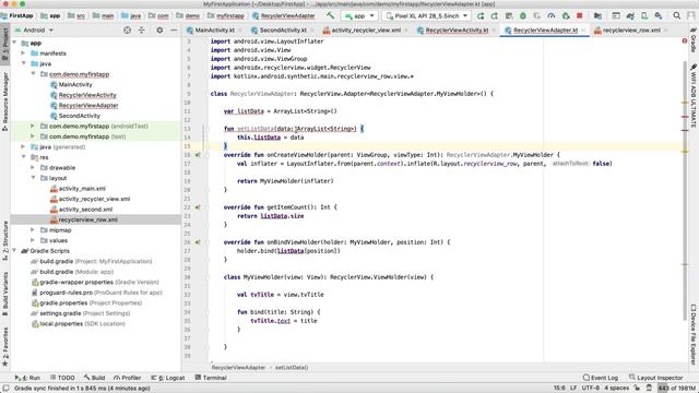 Android RecyclerView | Kotlin Beginner Example | Layout with Custom Object | 2020 смотреть онлайн