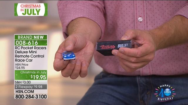 RC Pocket Racers DLX Blue Mini Remote Control Race Car смотреть онлайн