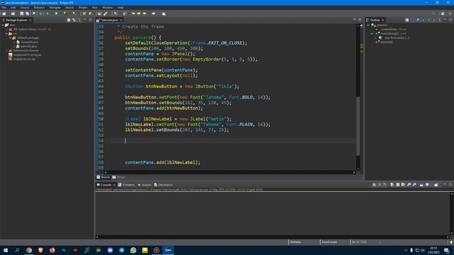 155- Java Dersleri - Swing Gui Label Kullanımı смотреть онлайн