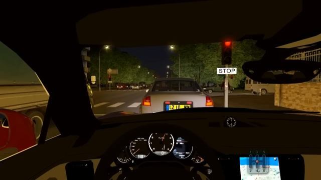 City Car Driving Gameplay PC - Porsche driving - Speedlink 4in1 Power Feedback Racing Wheel смотреть онлайн