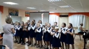 Муз. Г.Гладкова, сл.К.Чуковского "Муха в бане"