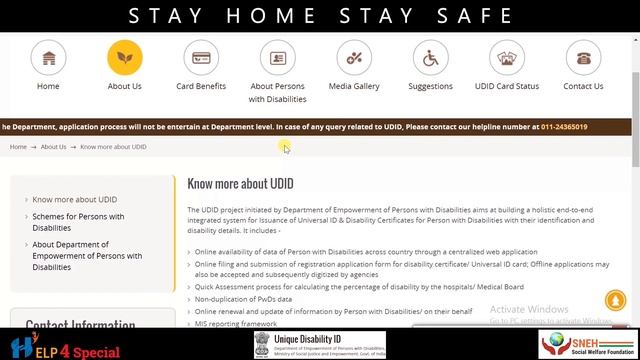UDID Card k Fayde || Benefits of UDID card (Disability certificate) | Part 1| Help 4 Special смотреть онлайн