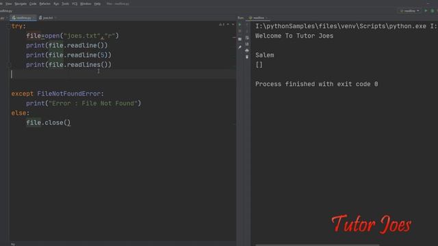 File Handling in Python Programming | Python in Tamil смотреть онлайн