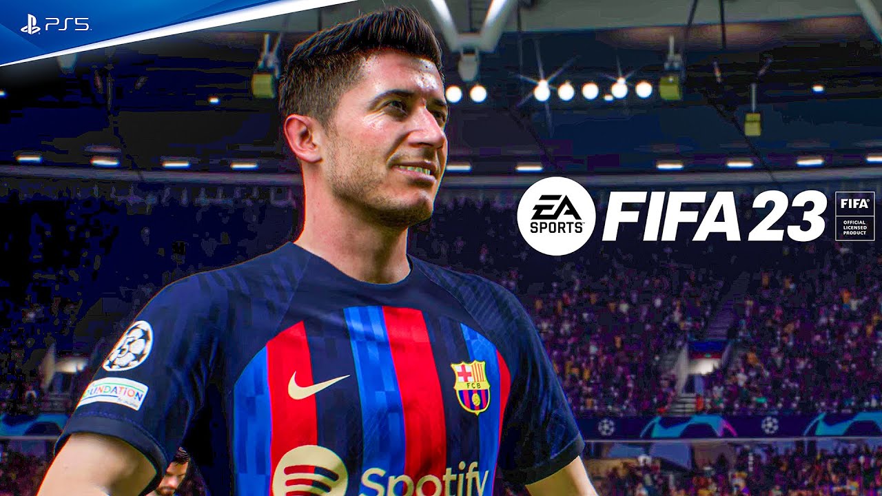 FIFA23 Barcelona Vs Manchester City UEFA Champions League PS5