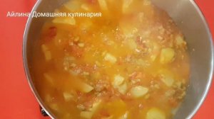 Маш, тушеный в томатном соусе с овощами.Пошаговый рецепт! Вкусное Полезное! Да простят меня МяСоЕДЫ