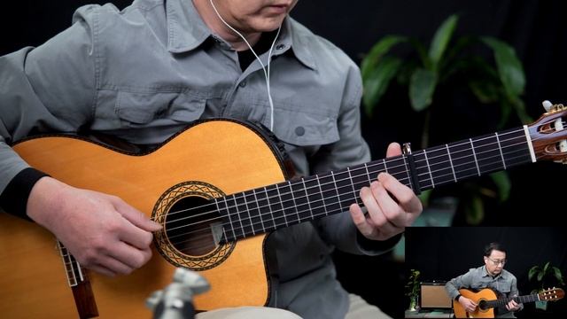 Scarborough Fair - Boss OC-5 Pedal on Fingerstyle Acoustic Guitar Demo смотреть онлайн