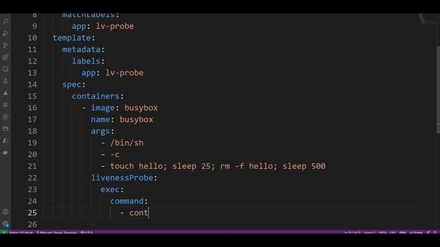 K09 - Kubernetes in Tamil - Liveness and Readiness Probe смотреть онлайн