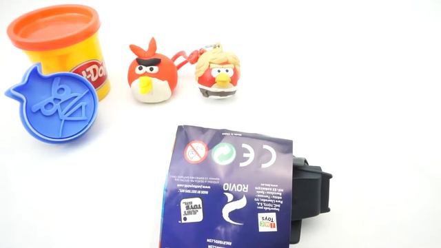 Play doh surprise angry birds STAR WARS blind bag play dough 4kids KINDER surprise смотреть онлайн