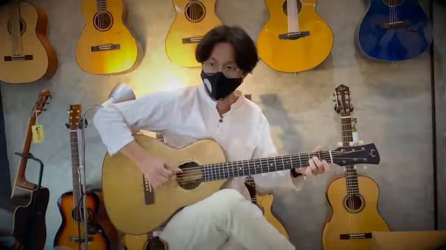 กีต้าร์ไม้ไทยแท้ทั้งตัว เสียงผ่านปิ๊กอัพจะเป็นยังไง #Custom guitar смотреть онлайн