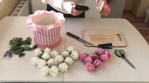 Мыльные розы своими руками. Сборка букета. Как сделать букет из мыльных цветов.