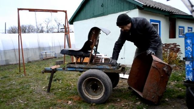 Самодельный прицеп для МБ "Нева -2" смотреть онлайн