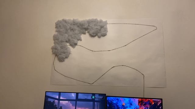 Делаю подобие облаков в домашних условиях. смотреть онлайн