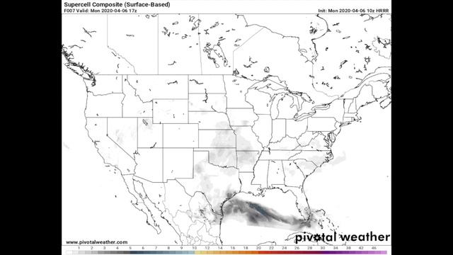Mon Apr 6 Forecast | EF-Meteorology смотреть онлайн