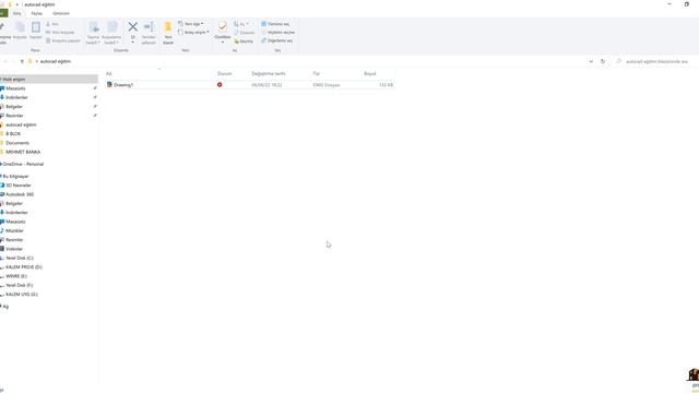 AUTOCAD bak uzantılı dosya özelliği açma kapatma смотреть онлайн