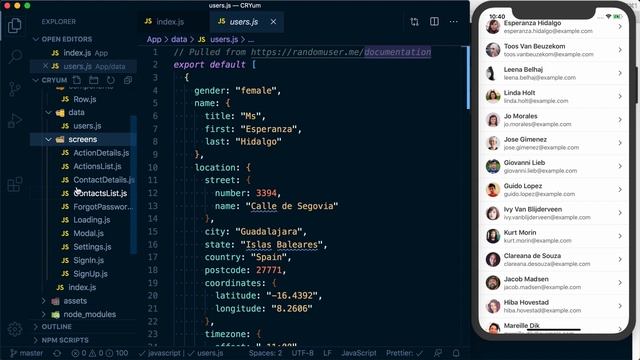 Getting Started & Project Overview | Master React Navigation v5 смотреть онлайн