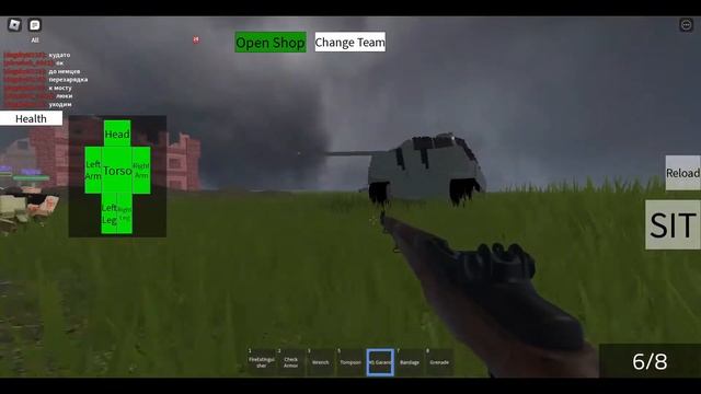 American Realistic WW2 Tank Simulator (ROBLOX) смотреть онлайн