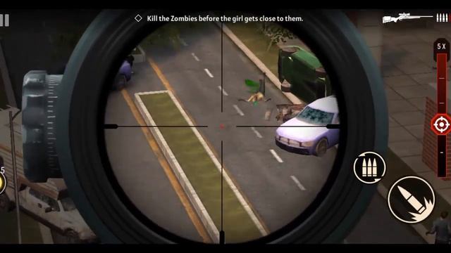 Sniper Zombie 3D Gameplay | R1 Boston | All Bosses Mission | Zombie Shooting Games смотреть онлайн