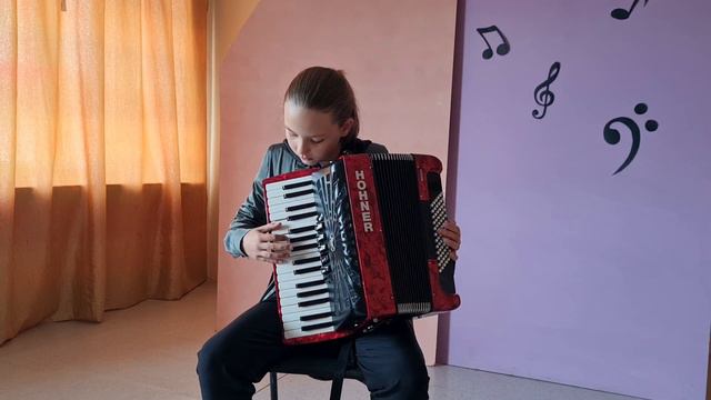 Глушкова Варвара, Игра с мячом, Б. Самойленко смотреть онлайн