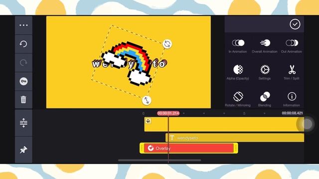 colourful pixelated doodles INTRO tutorial with KineMaster ( indonesia ) смотреть онлайн