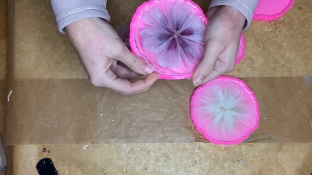 Beautiful 3D Flower Resin Trinket Bowls смотреть онлайн