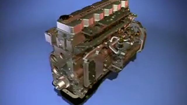 Cummins (Каминс) ISB engine анимация смотреть онлайн