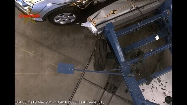 2014 Chevy Captiva / Daewoo Winstorm | Side Crash Test | CrashNet1 смотреть онлайн