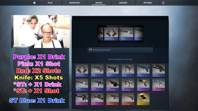 CASE OPENING DRINKING GAME - Feat. FilthyFrank & IDubbbz - CS:GO Case Opening смотреть онлайн