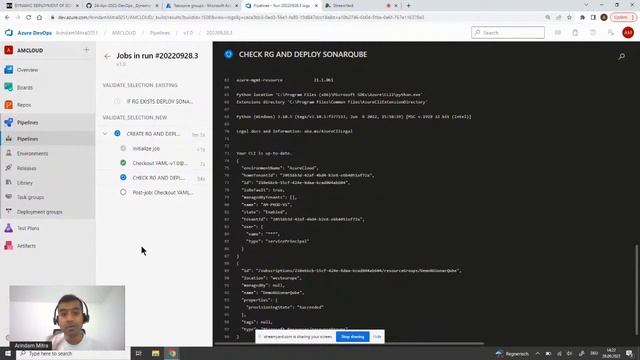 Dynamic Deployment of SonarQube in Azure Container Instance Using Azure DevOps смотреть онлайн