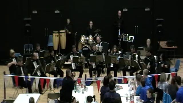 Dunloy Accordion Orchestra - The Adjutant @ Shankill Road Defenders Contest смотреть онлайн