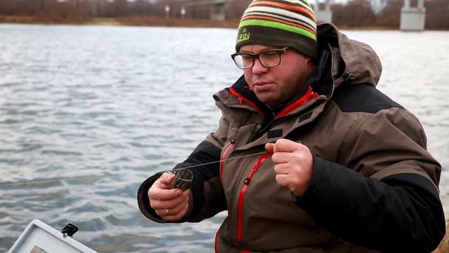 Ноябрьский фидер на реке Сура смотреть онлайн