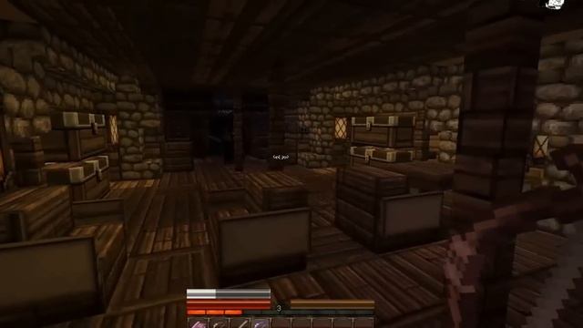 Minecraft карта Wrath of the Fallen [часть 1] Пауки, ПАУКИ! смотреть онлайн