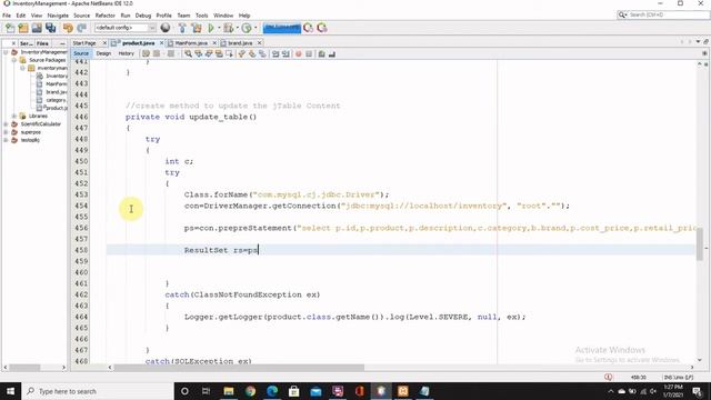 Inventory Management System In Java (Part 8) смотреть онлайн