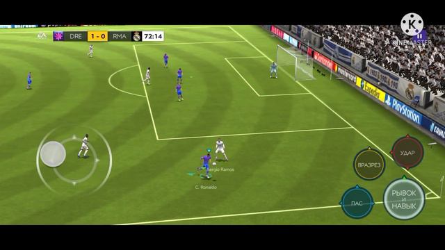 обычный матч?! / дебютный гол Месси / FIFA mobile смотреть онлайн