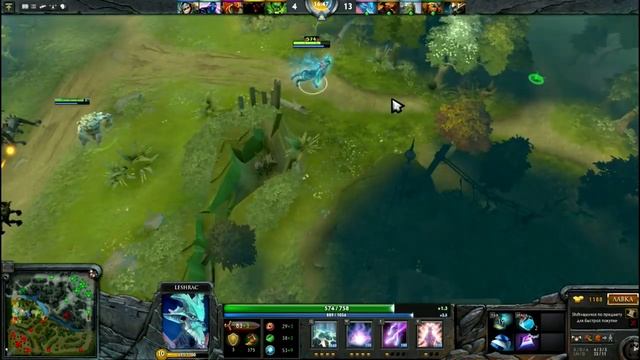 Дота 2 Гайды от Бога: Гайд по Dota 2 - Leshrac(Лешрак) Рудольф со всеми разобрался :D смотреть онлайн