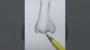 Как рисовать нос