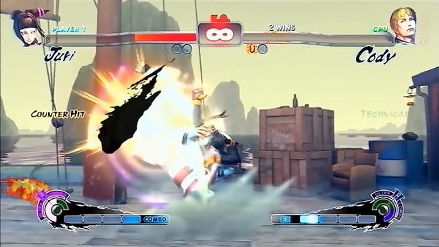 Super Street Fighter 4: Juri vs Cody смотреть онлайн